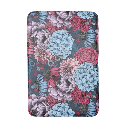 Tapis De Bain Fleurs de jardin (Devant (Vertical))