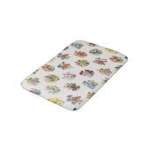 Tapis De Bain Fleurs de jardin (Angle)