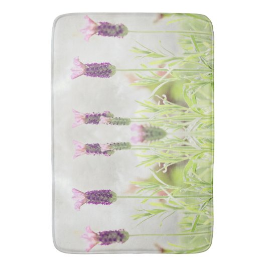 Tapis De Bain Fleurs de lavande (devant Vertical)
