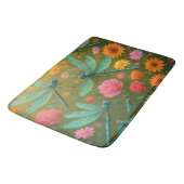 Tapis De Bain Fleurs de libellule (Angle)