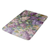 Tapis De Bain Fleurs de lilas vintage (Angle)
