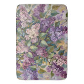 Tapis De Bain Fleurs de lilas vintage (devant Vertical)