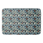 Tapis De Bain Fleurs de Patchwork Pays (Devant)