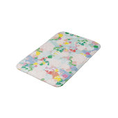 Tapis De Bain Fleurs de pivoine (Angle)