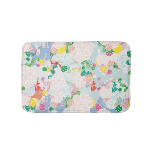 Tapis De Bain Fleurs de pivoine (Devant)
