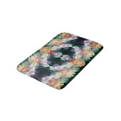 Tapis De Bain Fleurs de pivoine rose Multipliées Abstraites (Angle)