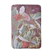 TAPIS DE BAIN FLEURS DE POIS DOUCES (Devant (Vertical))