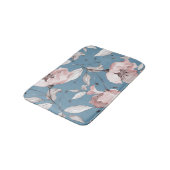 Tapis De Bain Fleurs de printemps, feuille, design transparent (Angle)