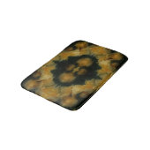 Tapis De Bain Fleurs de rose jaune Nature Abstraite (Angle)