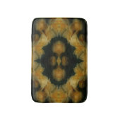 Tapis De Bain Fleurs de rose jaune Nature Abstraite (Devant (Vertical))