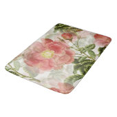 Tapis de bain Fleurs de rose vintage (Angle)