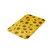 Tapis De Bain Fleurs de soleil (Angle)