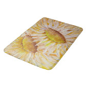 Tapis De Bain Fleurs de soleil (Angle)