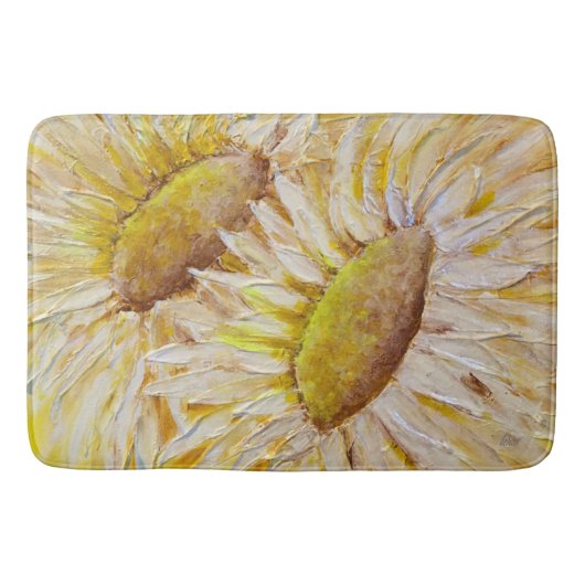Tapis De Bain Fleurs de soleil (Devant)