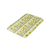 Tapis De Bain Fleurs de soleil, abeilles, motif mignon sans soud (Angle)