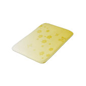 Tapis De Bain Fleurs de soleil sur papillons (Angle)