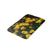 Tapis De Bain Fleurs de tulipe jaune (Angle)