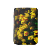 Tapis De Bain Fleurs de tulipe jaune (Devant (Vertical))