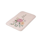 Tapis De Bain Fleurs d'eau (Angle)