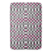 Tapis De Bain Fleurs d'échecs (devant Vertical)