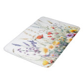 Tapis De Bain Fleurs des prés et lavande (Angle)