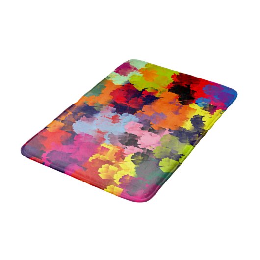 TAPIS DE BAIN FLEURS D'ÉTÉ (Angle)