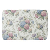 Tapis De Bain Fleurs d'hortensia délicates (Devant)