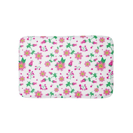 Tapis De Bain Fleurs et baies (Devant)