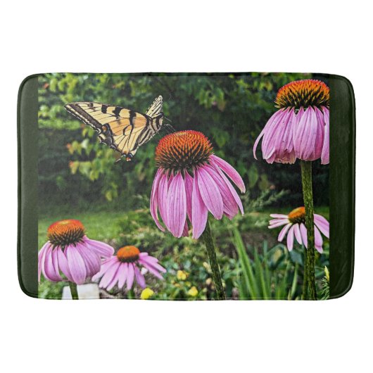 TAPIS DE BAIN FLEURS ET BOUTEILLES (Devant)