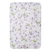 Tapis De Bain Fleurs et colibris (devant Vertical)