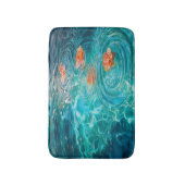Tapis De Bain Fleurs flottant sur l'eau (Devant (Vertical))