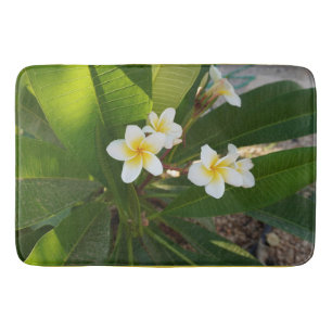 Tapis De Bain Fleurs Frangipani parfumées