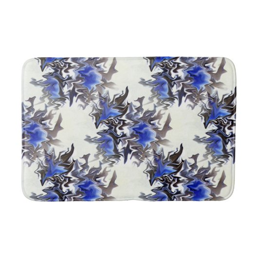 Tapis De Bain Fleurs Gelées....... (Devant)