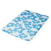 Tapis De Bain Fleurs hawaïennes (Angle)
