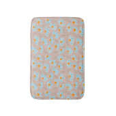 Tapis de bain Fleurs Heureuses (Devant (Vertical))