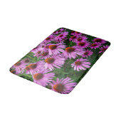 Tapis De Bain Fleurs | Jardin aux fleurs roses (Angle)