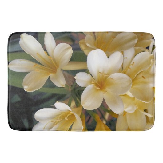 TAPIS DE BAIN FLEURS JAUNES (Devant)