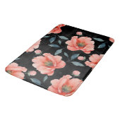 Tapis De Bain Fleurs la nuit (Angle)