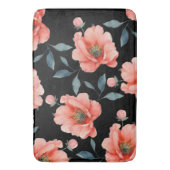 Tapis De Bain Fleurs la nuit (devant Vertical)
