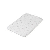 Tapis De Bain Fleurs Lilac (Angle)