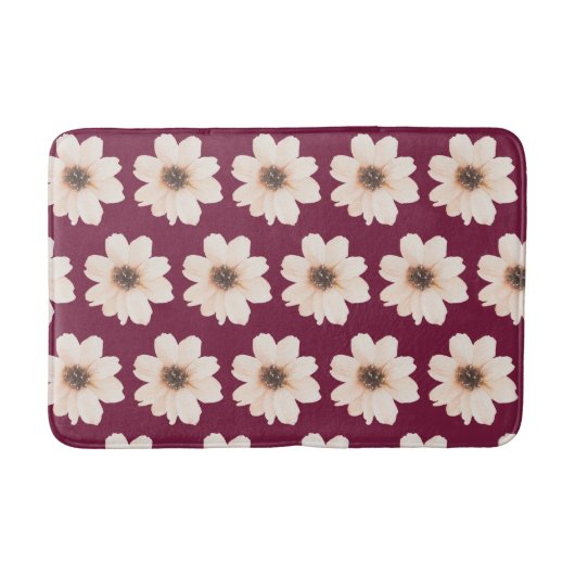 Tapis De Bain Fleurs modernes (Devant)