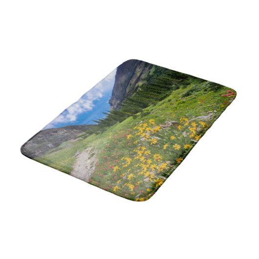 Tapis De Bain Fleurs | Montana Flower Path (Angle)