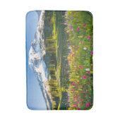 Tapis De Bain Fleurs | Mt. Rainier Fleurs sauvages (Devant (Vertical))