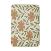 Tapis de bain Fleurs Orange (Devant (Vertical))