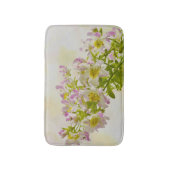 Tapis De Bain Fleurs papillons (Devant (Vertical))