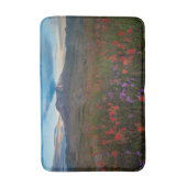 Tapis De Bain Fleurs | Pinceau indien & Penstemon (Devant (Vertical))