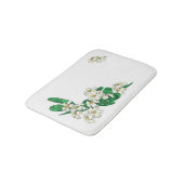 Tapis De Bain Fleurs Plumeria (Angle)