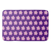 Tapis De Bain Fleurs pourpres (Devant)