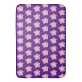 Tapis De Bain Fleurs pourpres (devant Vertical)