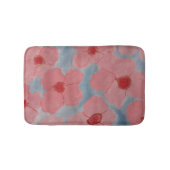 Tapis De Bain Fleurs rose bonbon (Devant)